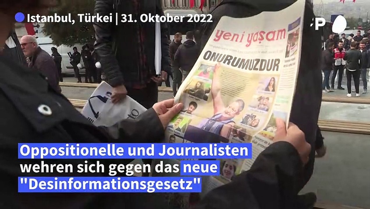 Türkisches Desinformationsgesetz: 'Waffe gegen Journalisten'