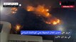 البرازيل: حريق على إحدى التلال المحيطة بحي كوباكابانا السياحي في ريو دي جانيرو
