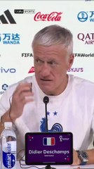 Coupe du Monde au Qatar : Regardez ce grand moment de solitude et d'humour de Didier Deschamps : Alors qu'il est en pl