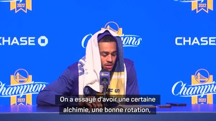 Warriors - Poole : "Ca fait vraiment du bien de retrouver cette alchimie"