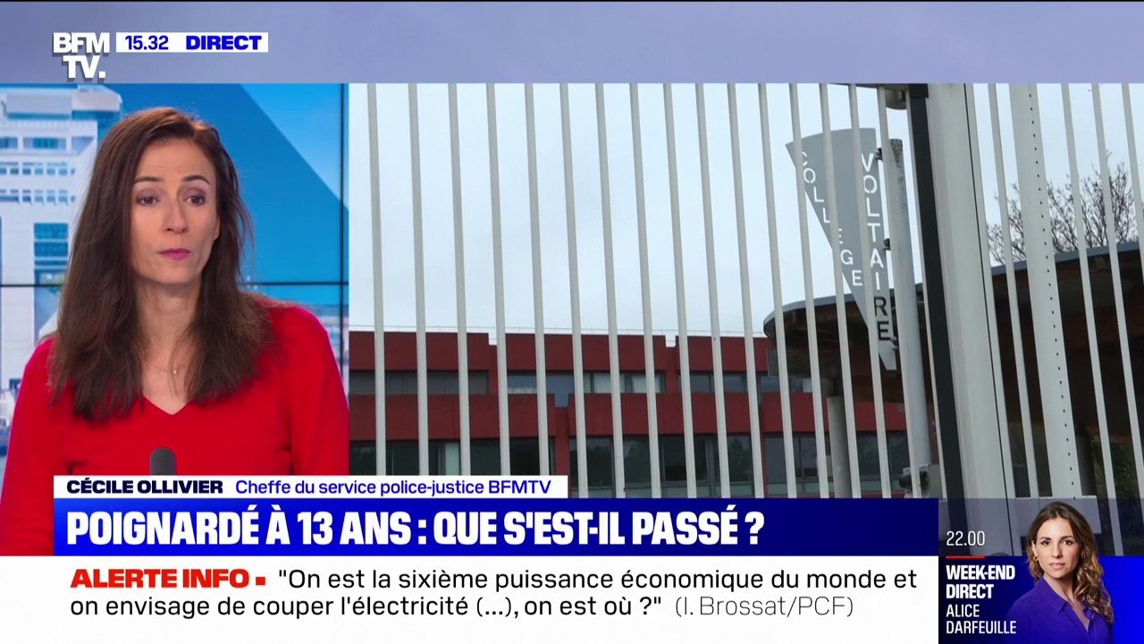 Adolescent de 13 ans poignardé: un mineur de 14 ans s'est présenté ce samedi au commissariat de Sarcelles