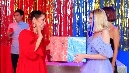 Desafío Frío vs Caliente / Fiesta de Cumpleaños de Chica Ardiente vs Chica Helada