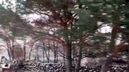 La nieve llega a Soria y Duruelo ya se tiñe de blanco