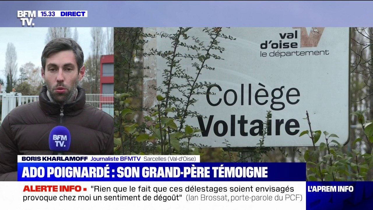 Adolescent de 13 ans poignardé: le collégien avait déjà subi une agression dans son établissement précédent, selon son grand-père