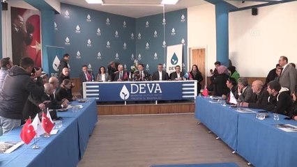 DEVA Partisi Genel Başkanı Babacan, basın toplantısında konuştu