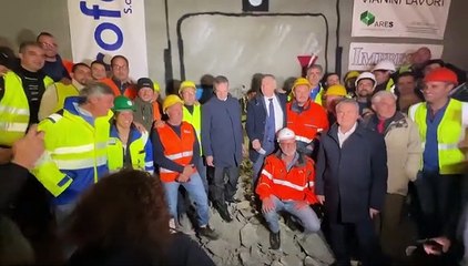 Metropolitana di Catanzaro, completato il tunnel verso Germaneto: prima corsa tra un anno