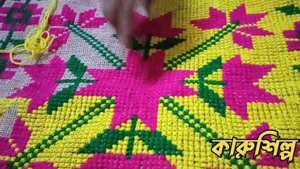 নতুন পদ্মাসনের কাজ চলছে। new  work running. #চটেরবস্তায়ডিজাইন #কারুশিল্প #asondesignnew