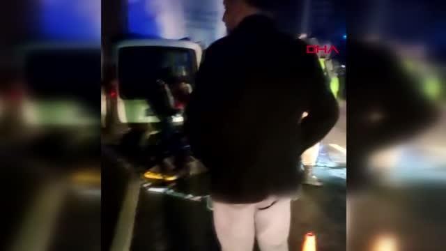 BATMAN'DA HAFİF TİCARİ ARAÇ, TIR'A ÇARPTI 1 ÖLÜ, 3 YARALI