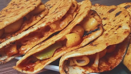 Indian Style Macaroni Taco Recipe #lakshmikirasoi #lakshmiskitchen #cooking #taco
