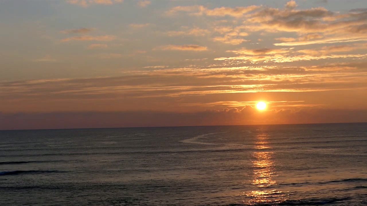 Ein Sonnenuntergang an der Bucht von Audierne