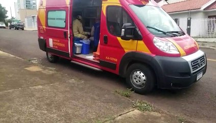 Rapaz fica ferido ao sofrer queda no Bairro Parque São Paulo