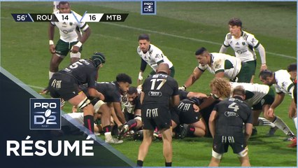 PRO D2 - Résumé Rouen Normandie Rugby-US Montauban: 41-23 - J13 - Saison 2022/2023
