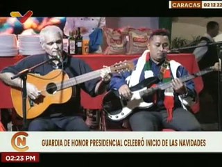 Guardia de Honor Presidencial celebra inicio de la navidad con actividades musicales