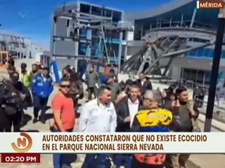 Autoridades nacionales constataron que no existe ecocidio en el Parque Nacional Sierra Nevada