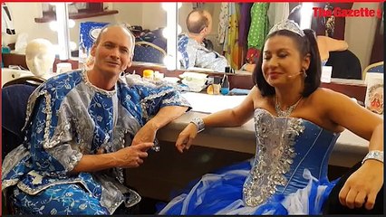 Backstage with the stars of Sleeping Beauty panto