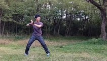 Traditional Japanese sword dance (amateur)
