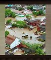 Brazil turned into a river today! terrible flash floods and landslide hit santa catarina