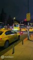 İstanbul'da taksi şoförleri protesto eylemi düzenledi