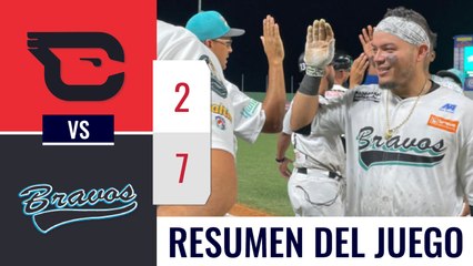 Resumen Cardenales vs Bravos 3-dic
