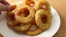 Best Garlic Flavor, Garlic Potato Rings | Fried Potatoes | Potato Snacks | easy recipe
