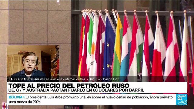 Lajos Szászdi: al poner un techo al precio del petróleo, se dejaría sin ganancia a Rusia