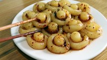Only 1 Potato, Chewy Garlic Seasoned Potatoes | Tastier and Chewier than Noodles