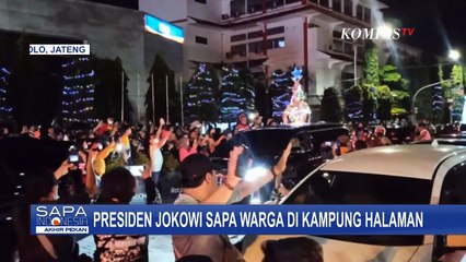 Pulang Kampung, Kedatangan Jokowi ke Solo Disambut Riuh Warga