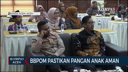 BBPOM Lakukan Intervensi Keamanan Pangan Jajanan Anak Usia Sekolah