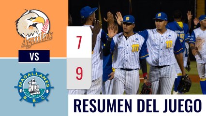 Resumen Águilas vs Magallanes 3-dic