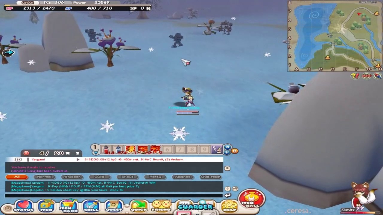 Land's End, Seal Online Blades of Destiny, ke-1