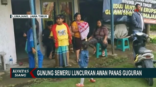 Gunung Semeru Luncurkan Awan Panas Guguran, BPBD Lumajang Minta Warga Berkumpul di Satu Lokasi
