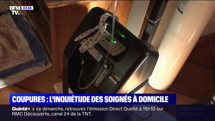 Télécharger la video: Face aux risques de coupures de courant, les patients soignés à domicile s'inquiètent