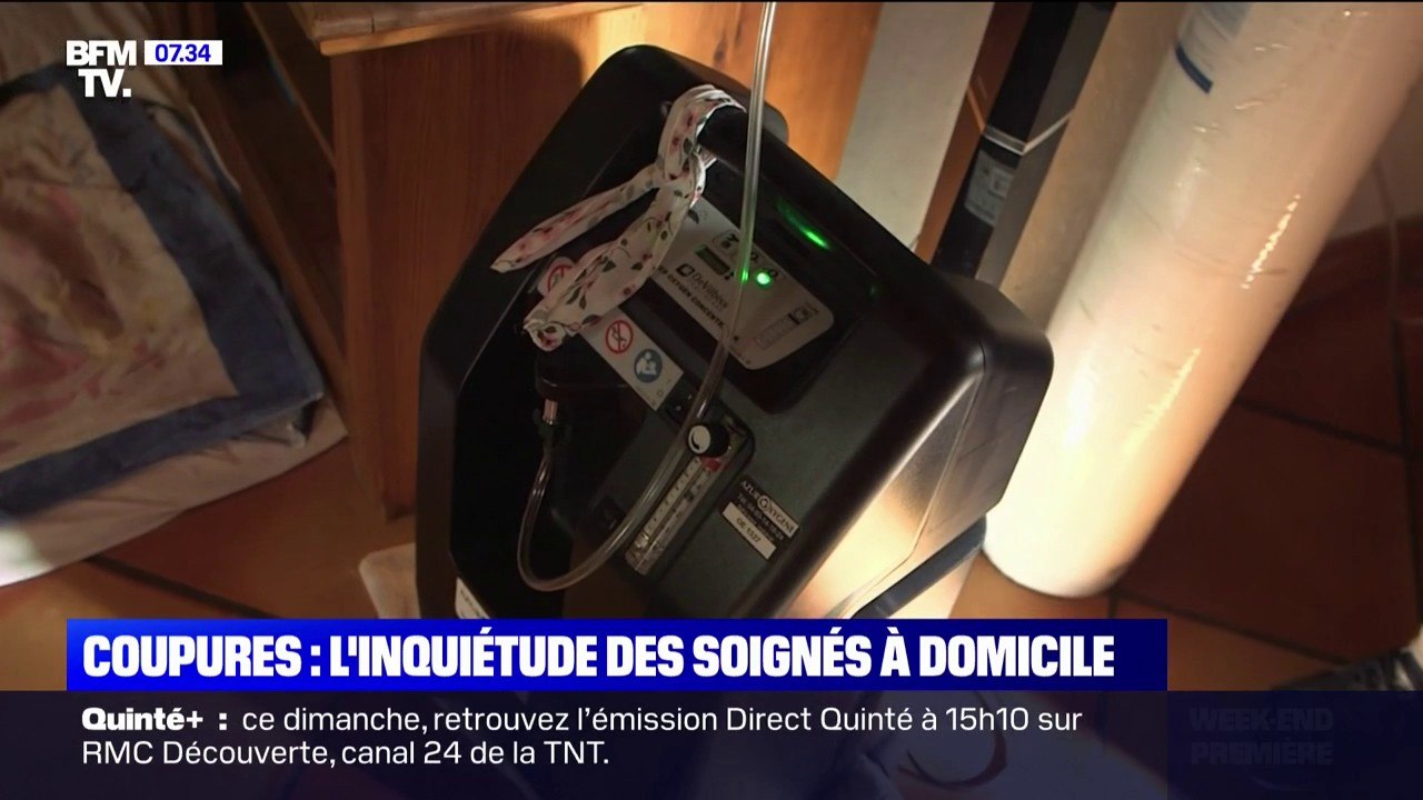 Face aux risques de coupures de courant, les patients soignés à domicile s'inquiètent