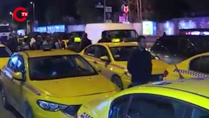 Taksicilerden Eyüp Aksu'ya tepki: Biz sahipsiz miyiz?