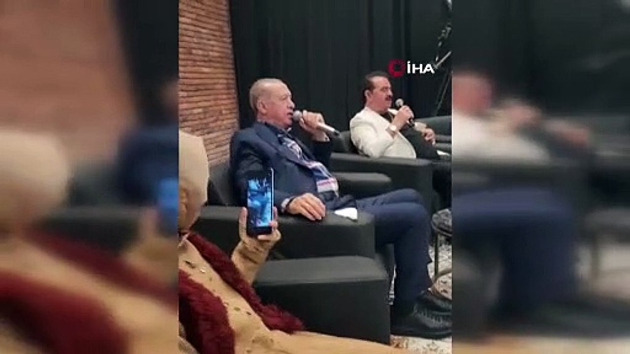 Başkan Erdoğan ile İbrahim Tatlıses düet yaptı