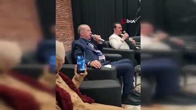 Başkan Erdoğan ile İbrahim Tatlıses düet yaptı