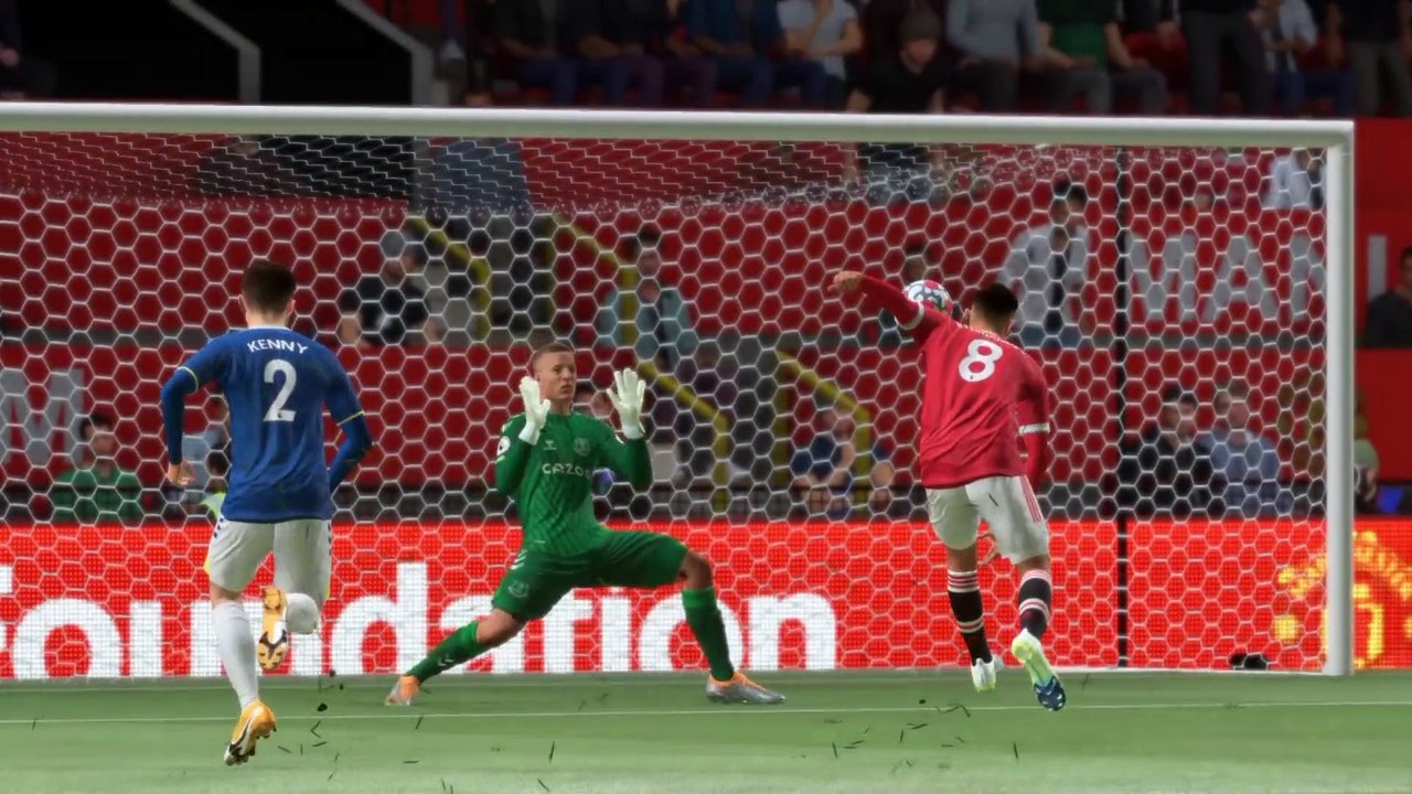 FIFA 22 PC | Manchester United vs Everton - Career Mode Premier League 22/23 |  Intel i5-12400  RTX 3060 12GB 1080P