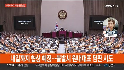 내년도 예산안 샅바싸움…이상민 해임건의안 변수