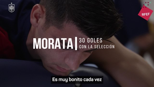 Morata: Es muy bonito verte en la lista de máximos goleadores de la Selección