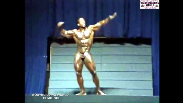 Albert Beckles Posing Routine - Mr Olympia 1983