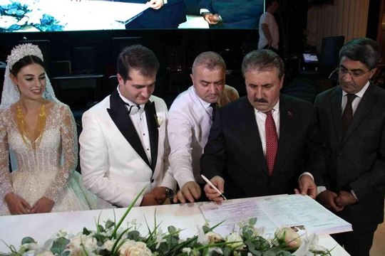 BBP lideri Destici aşiret düğününe katıldı