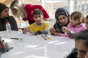 Göçmen ve Türk Özel Bireyler Mersin'de Bir Araya Geldi