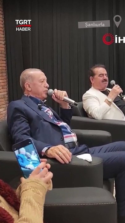 Cumhurbaşkanı Erdoğan, İbrahim Tatlıses ile Birlikte Türkü Söyledi #shorts #erdoğan#ibrahimtatlıses