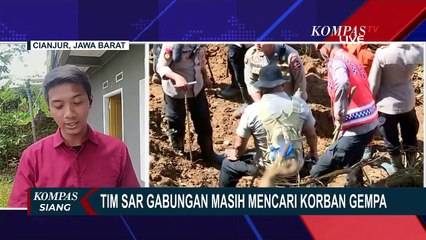 Download Video: Tercatat Masih Ada 8 Korban Hilang Akibat Gempa Bumi Cianjur, Sampai Mana Proses Pencarian?