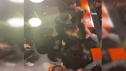 Beşiktaş'ta bir garip sıra kavgası: Yeniden sıraya girmesi istenen kadın çalışanlarla böyle tartıştı