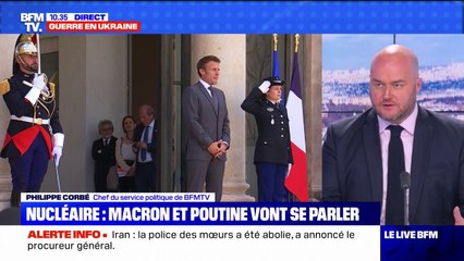 Emmanuel Macron a annoncé qu'il s'entretiendra de nouveau avec Vladimir Poutine