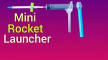 How to make mini rocket launcher