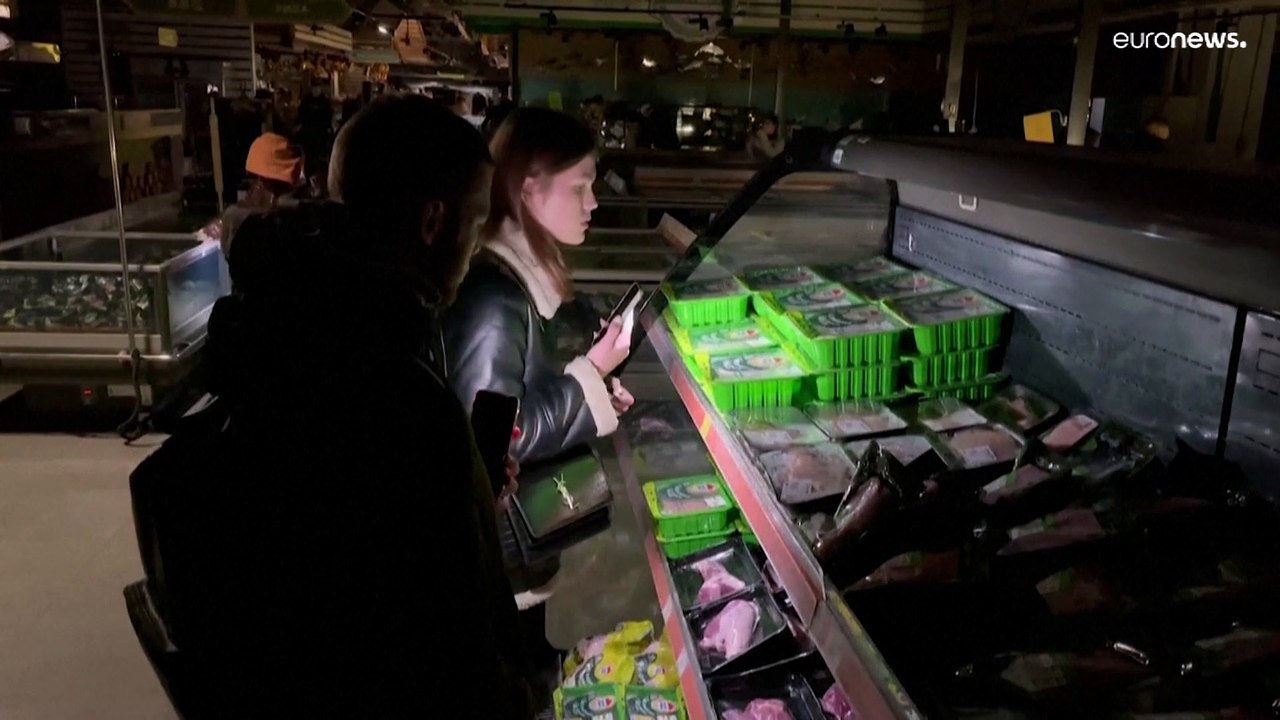 Ukrainer wollen sich durch Dunkelheit und Kälte nicht einschüchtern lassen