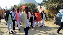 दौसा. भाजपा की जन आक्रोश यात्रा में बताई प्रदेश सरकार की कमियां