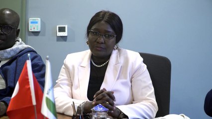 Başkan Dündar, Senegal heyetini ağırladı